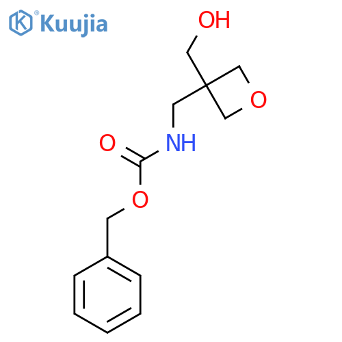 benzyl N-{[3-(hydroxymethyl)oxetan-3-yl]methyl}carbamate structure