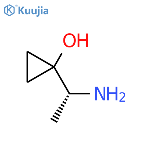 1-(1R)-1-aminoethylcyclopropan-1-ol structure