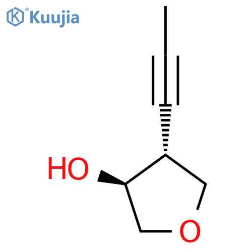 (3S,4R)-4-(Prop-1-yn-1-yl)oxolan-3-ol structure
