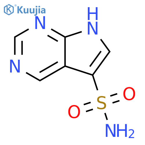 7H-Pyrrolo[2,3-d]pyrimidine-5-sulfonamide structure