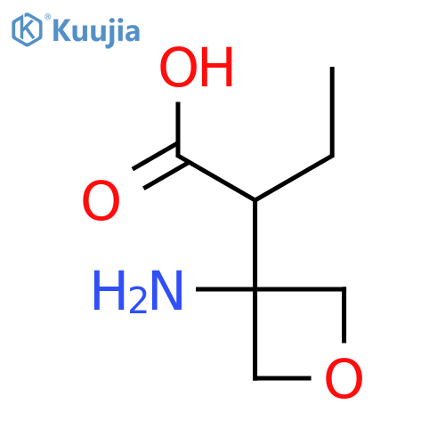 2-(3-aminooxetan-3-yl)butanoic acid structure