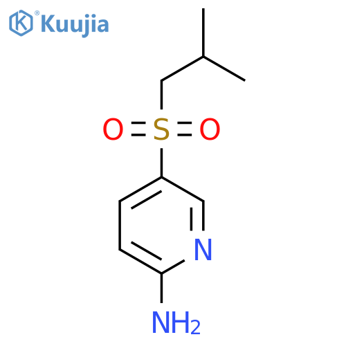 5-(2-Methylpropylsulfonyl)pyridin-2-amine structure