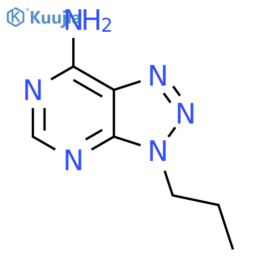 3-propyl-3H-1,2,3triazolo4,5-dpyrimidin-7-amine structure
