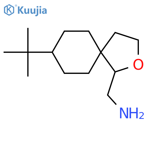 {8-tert-butyl-2-oxaspiro4.5decan-1-yl}methanamine structure