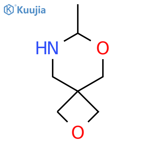 7-methyl-2,6-dioxa-8-azaspiro3.5nonane structure