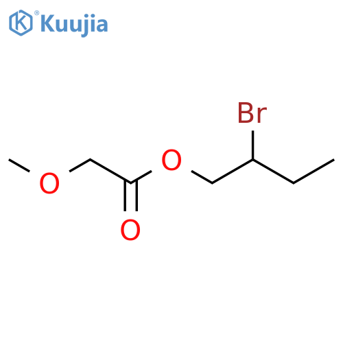 2-bromobutyl 2-methoxyacetate structure
