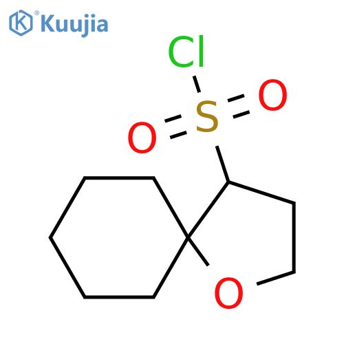 1-oxaspiro4.5decane-4-sulfonyl chloride structure