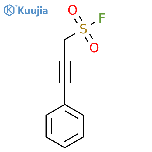 3-Phenylprop-2-yne-1-sulfonyl fluoride structure