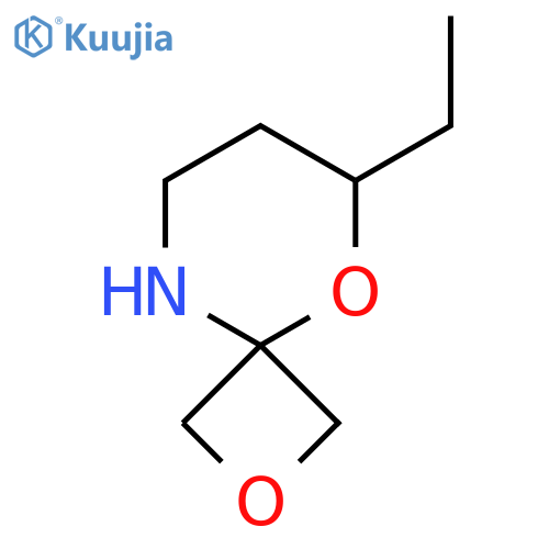 6-ethyl-2,5-dioxa-9-azaspiro3.5nonane structure