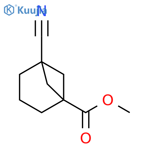 methyl 5-cyanonorpinane-1-carboxylate structure