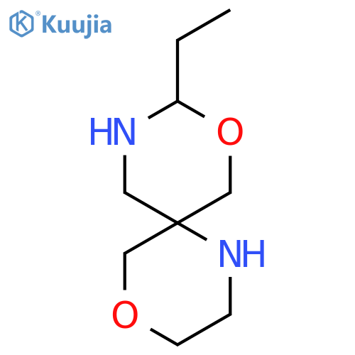 9-ethyl-4,8-dioxa-1,10-diazaspiro5.5undecane structure
