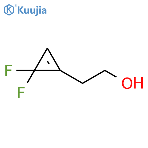 2-(3,3-difluorocycloprop-1-en-1-yl)ethan-1-ol structure