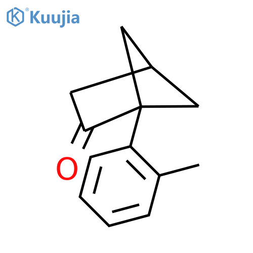 1-(2-methylphenyl)bicyclo2.1.1hexan-2-one structure