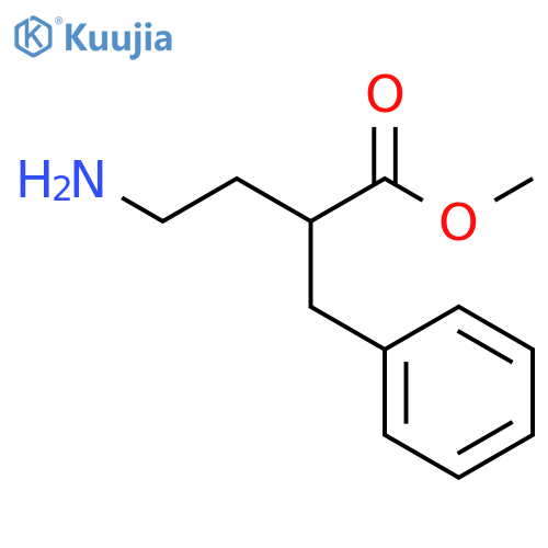 methyl 4-amino-2-benzylbutanoate structure