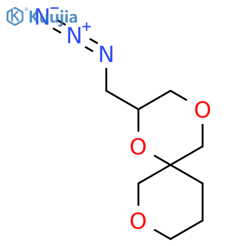 2-(azidomethyl)-1,4,8-trioxaspiro5.5undecane structure