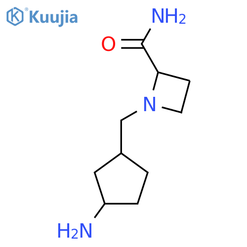 1-(3-aminocyclopentyl)methylazetidine-2-carboxamide structure