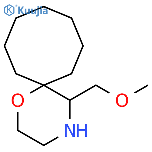 5-(methoxymethyl)-1-oxa-4-azaspiro5.7tridecane structure