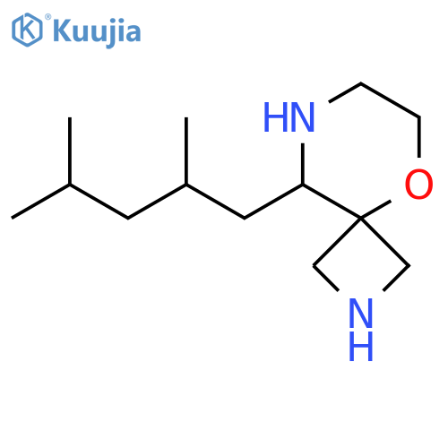 9-(2,4-dimethylpentyl)-5-oxa-2,8-diazaspiro3.5nonane structure
