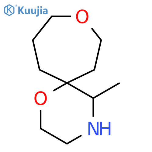 5-methyl-1,9-dioxa-4-azaspiro5.6dodecane structure