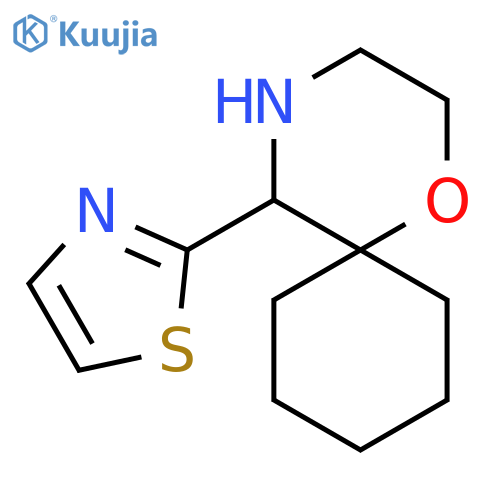 5-(1,3-thiazol-2-yl)-1-oxa-4-azaspiro5.5undecane structure