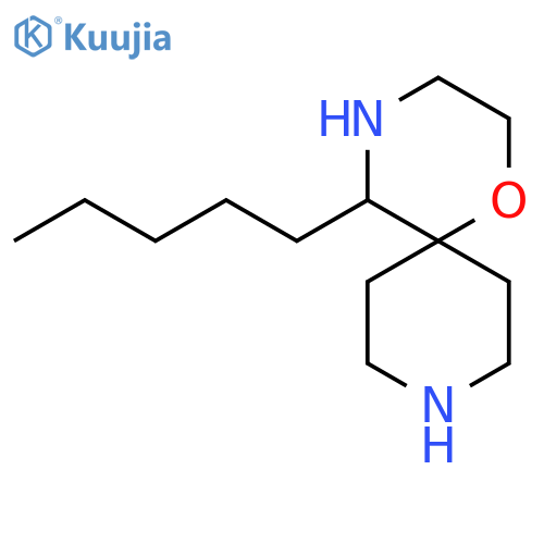 5-pentyl-1-oxa-4,9-diazaspiro5.5undecane structure