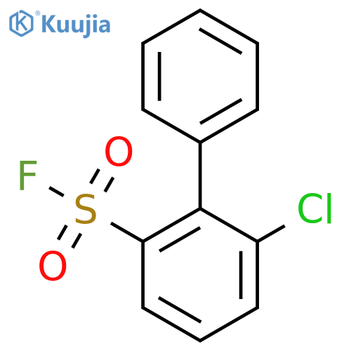 3-chloro-2-phenylbenzene-1-sulfonyl fluoride structure