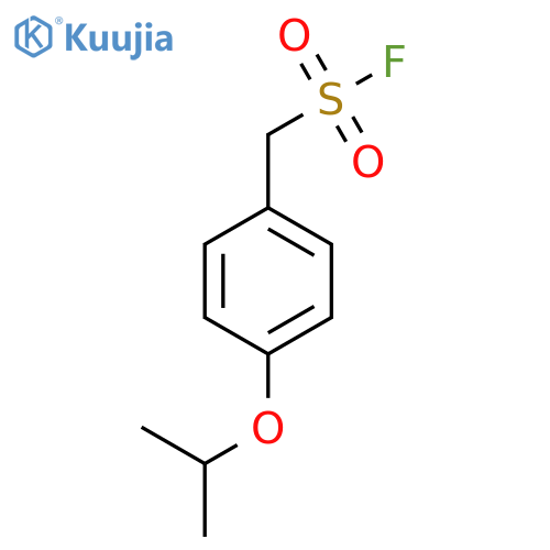 4-(propan-2-yloxy)phenylmethanesulfonyl fluoride structure