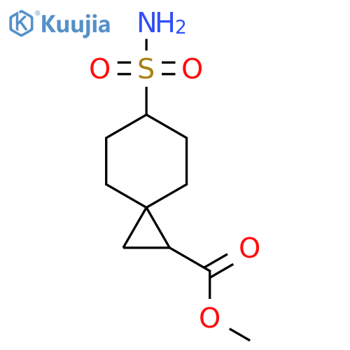 methyl 6-sulfamoylspiro2.5octane-1-carboxylate structure