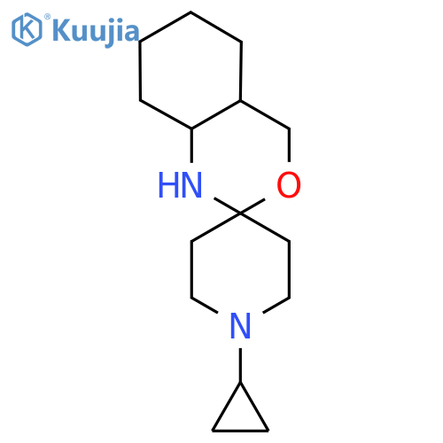 1'-cyclopropyl-octahydrospiro3,1-benzoxazine-2,4'-piperidine structure