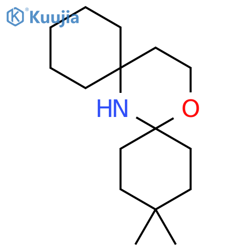 11,11-dimethyl-14-oxa-7-azadispiro5.1.5^{8}.3^{6}hexadecane structure
