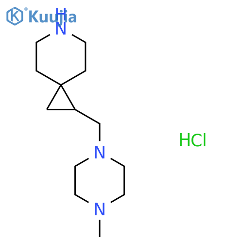 1-(4-methylpiperazin-1-yl)methyl-6-azaspiro2.5octane hydrochloride structure