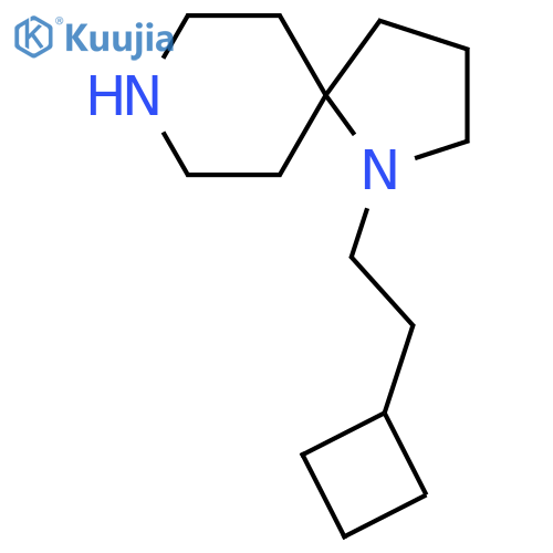 1-(2-cyclobutylethyl)-1,8-diazaspiro4.5decane structure