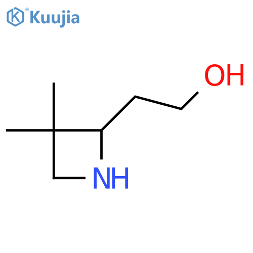 2-(3,3-dimethylazetidin-2-yl)ethan-1-ol structure