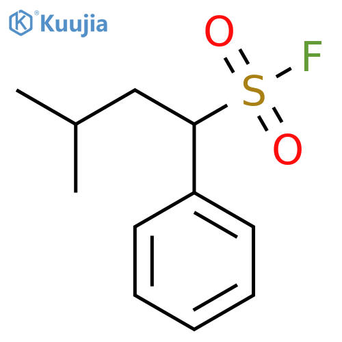 3-Methyl-1-phenylbutane-1-sulfonyl fluoride structure