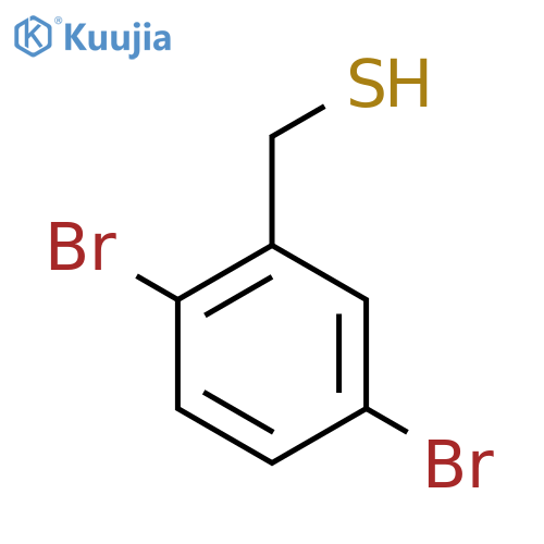 (2,5-dibromophenyl)methanethiol structure