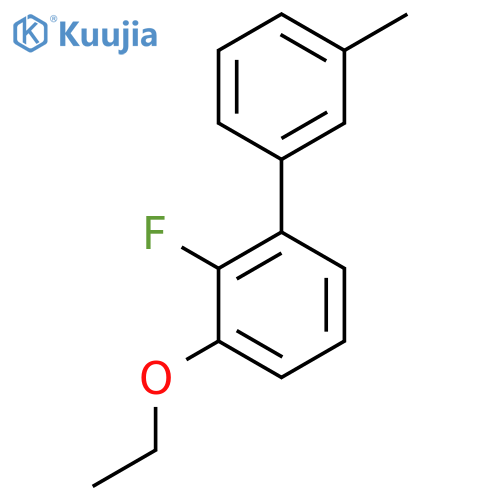 1-ethoxy-2-fluoro-3-(3-methylphenyl)benzene structure