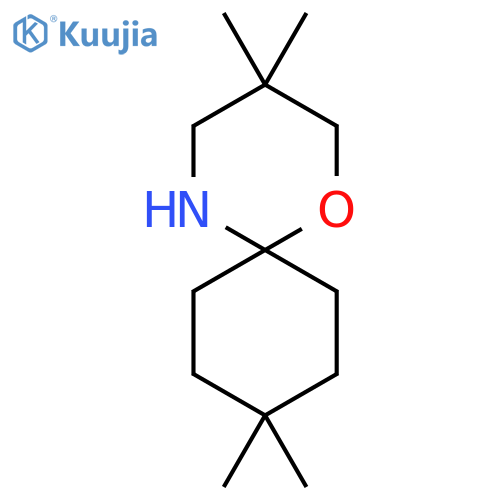 3,3,9,9-tetramethyl-1-oxa-5-azaspiro5.5undecane structure