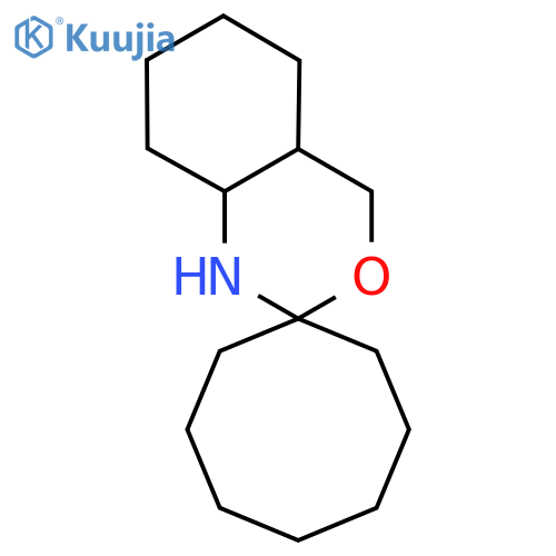 octahydrospiro3,1-benzoxazine-2,1'-cyclooctane structure