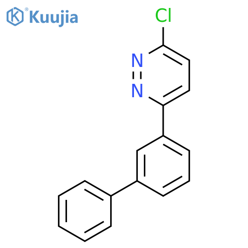 3-chloro-6-(3-phenylphenyl)pyridazine structure