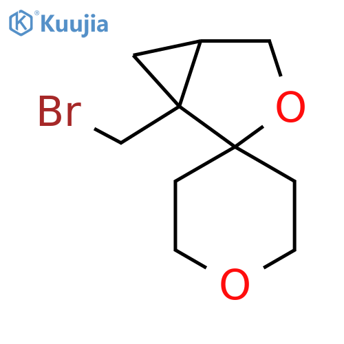 1-(bromomethyl)-3-oxaspirobicyclo3.1.0hexane-2,4'-oxane structure