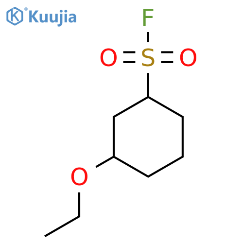 3-ethoxycyclohexane-1-sulfonyl fluoride structure