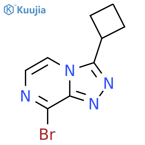 8-bromo-3-cyclobutyl-1,2,4triazolo4,3-apyrazine structure