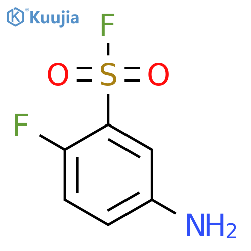 5-amino-2-fluorobenzene-1-sulfonyl fluoride structure