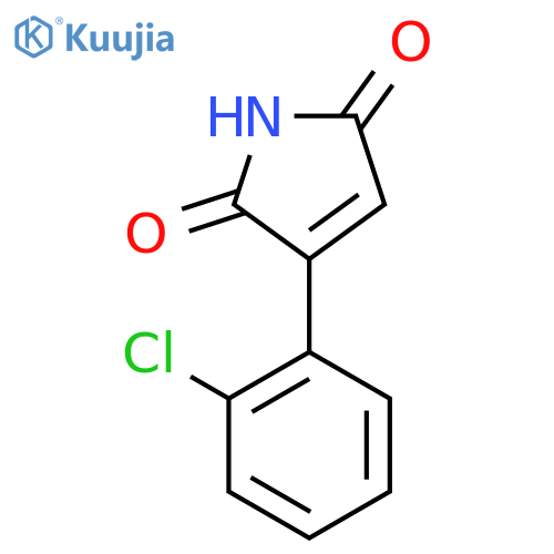 3-(2-Chlorophenyl)-1H-pyrrole-2,5-dione structure
