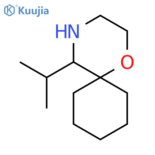 5-(propan-2-yl)-1-oxa-4-azaspiro5.5undecane structure