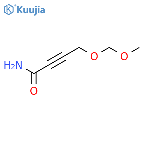 4-(methoxymethoxy)but-2-ynamide structure