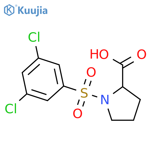 L-Proline,1-[(3,5-dichlorophenyl)sulfonyl]- structure