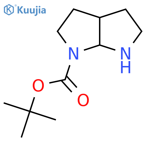 tert-butyl octahydropyrrolo2,3-bpyrrole-1-carboxylate structure