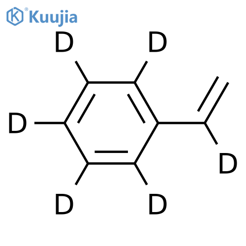 (1-2H)Vinyl(2H5)benzene structure