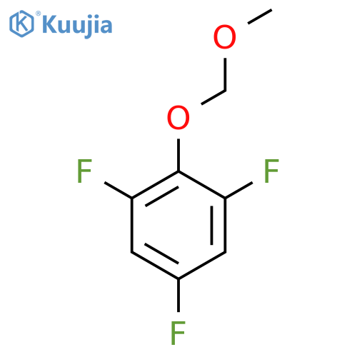 2,4,6-Trifluoro-1-(methoxymethoxy)benzene structure